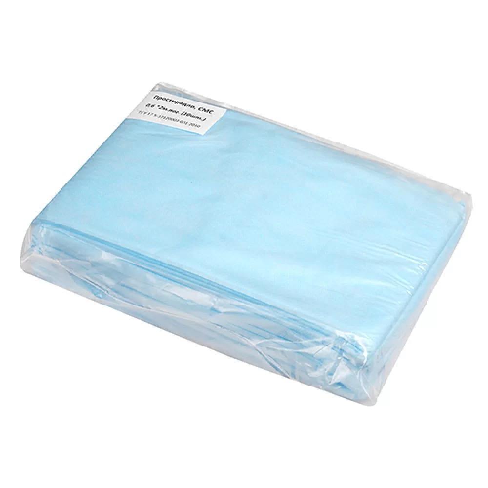 Простирадла одноразові, Etto, СМС, 0,6 м х 2м (10шт. складені в пластах)