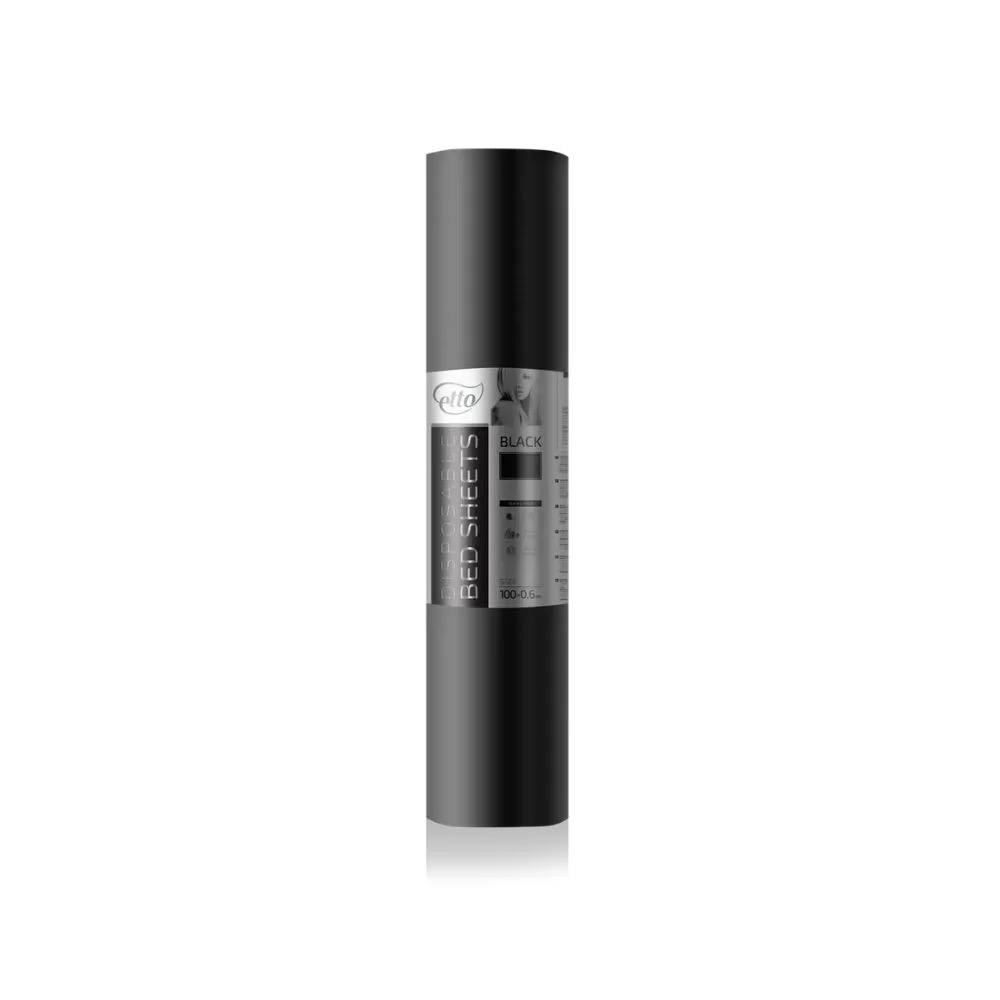 Простыни одноразовые, Etto, Black Collection, 0,6м х 100м, рулон , спанбонд