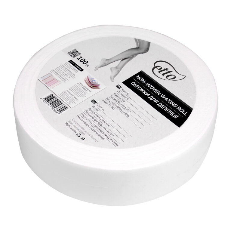 Смужки для депіляції в рулоні, білі, Etto, 100г/м2 , 0.07х100 м