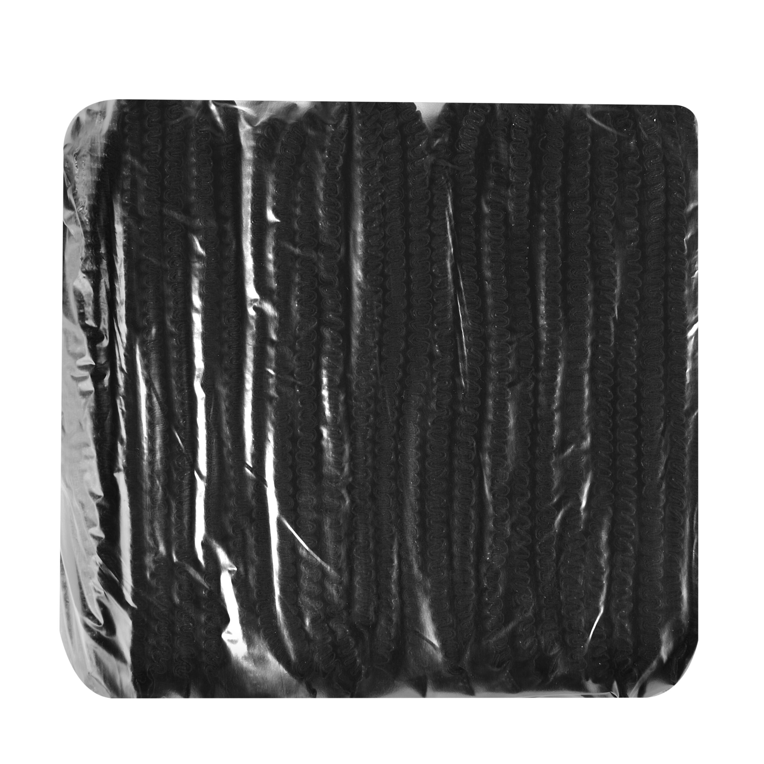 Шапочки одноразові «кульбабка», спанбонд , чорний 100шт.