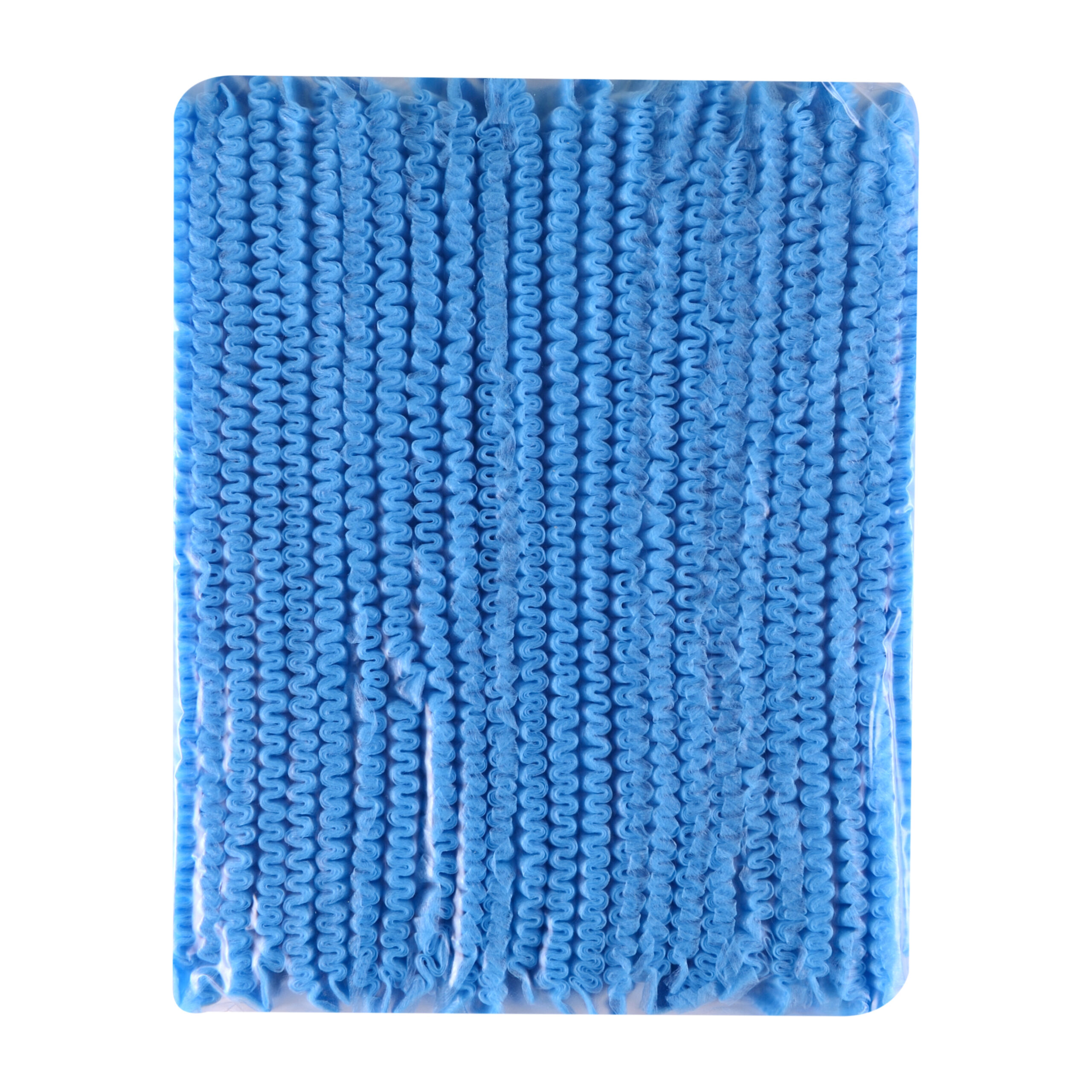 Шапочки одноразові «кульбабка», спанбонд, блакитний 100шт.