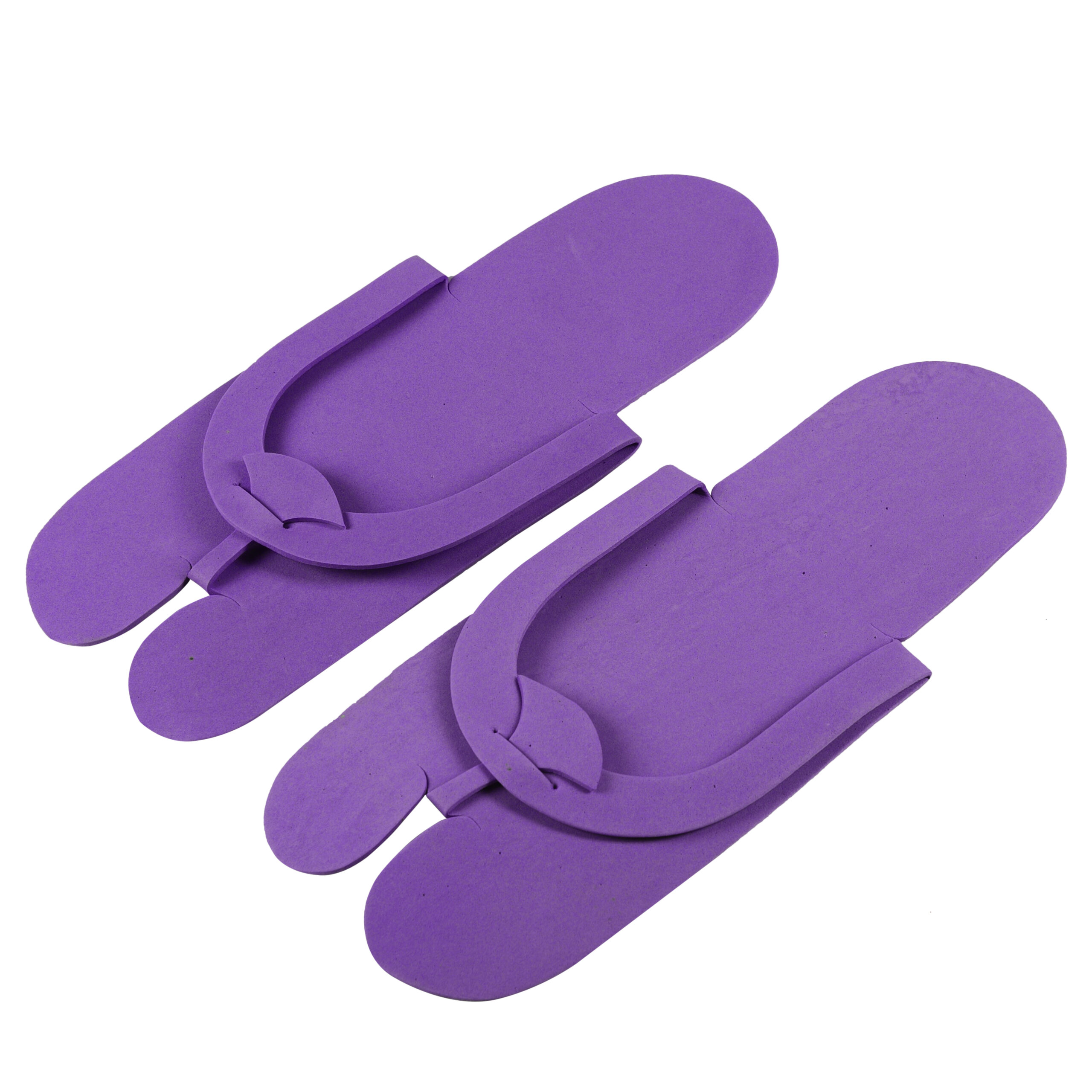 Disposable flip-flops, EVA, violet, size 36-39 (12 pairs)