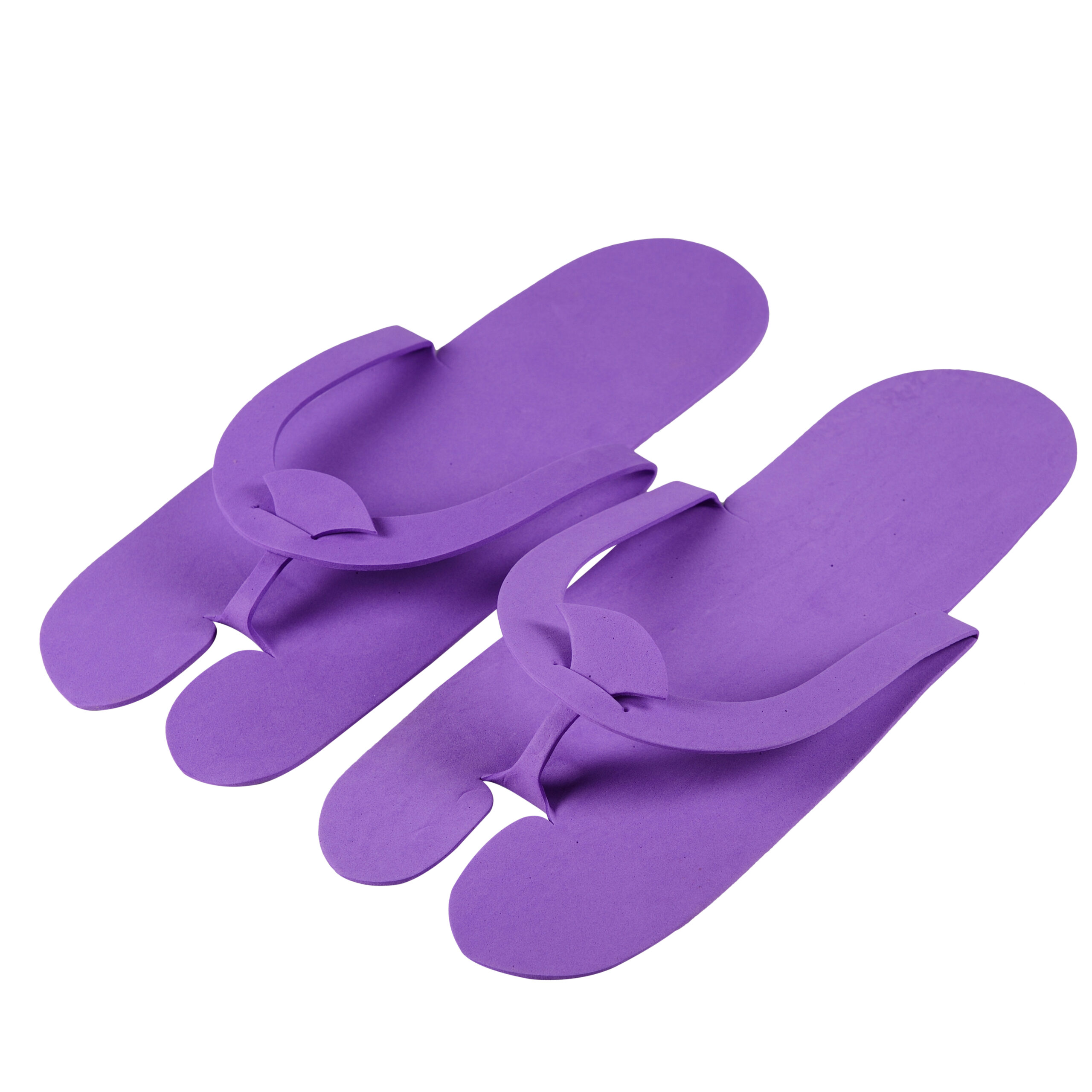 Disposable flip-flops, EVA, violet, size 36-39 (12 pairs)