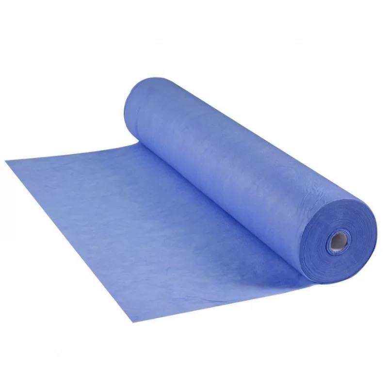 Простирадла одноразові, Etto, СМС, 0,8 м х 500м, рулон, Блакитний