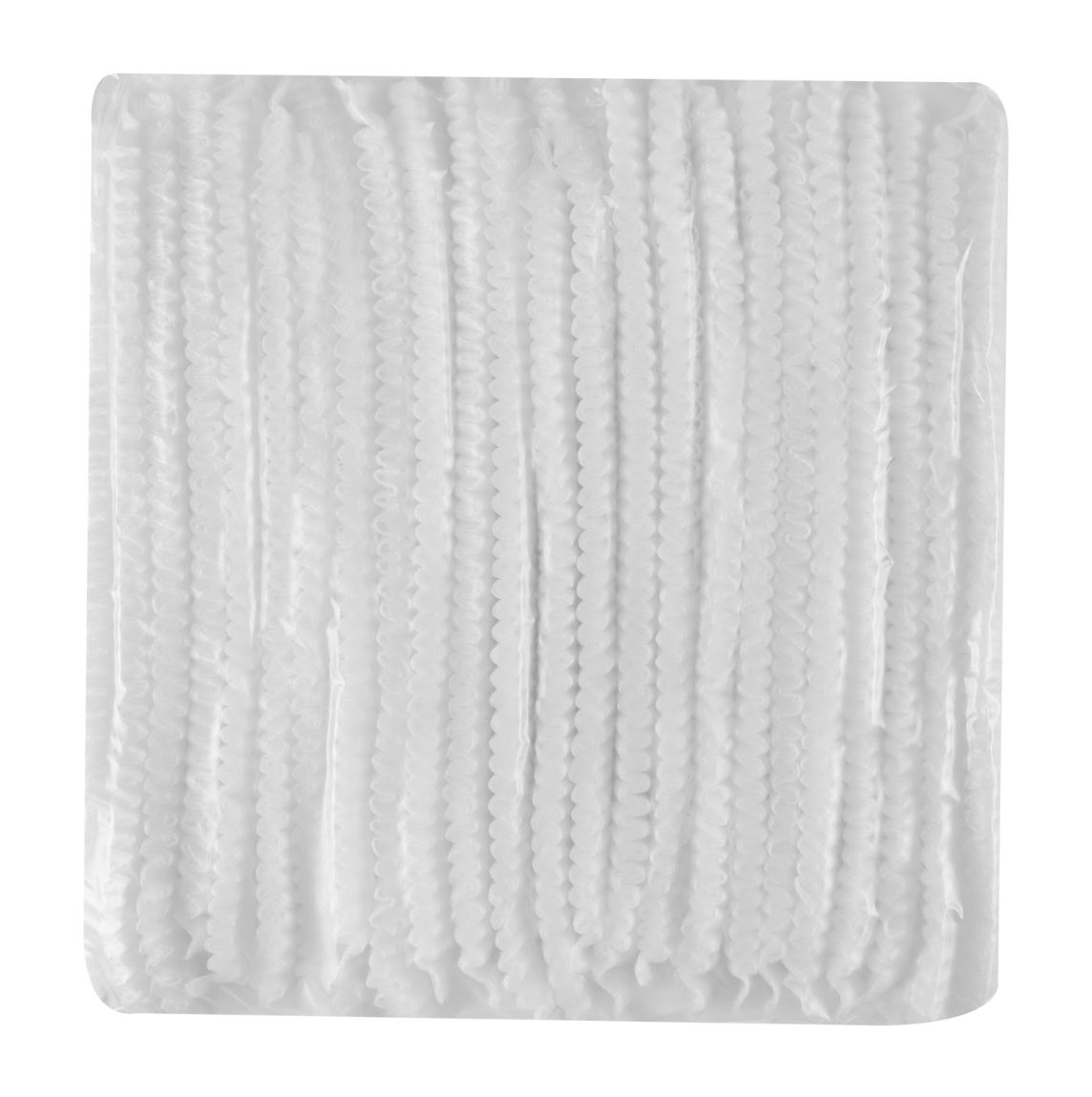 Шапочки одноразові «кульбабка», спанбонд , білий 100шт.